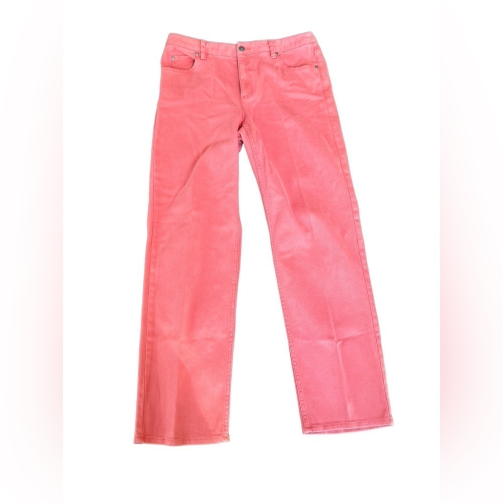 Liz Claiborne Jeans Womans Coral‎ Pink Jean 12